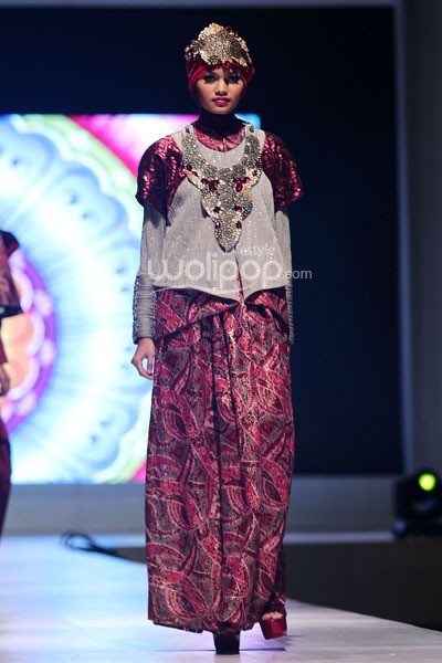 Toera Imara Ret Romantic Freedom. IPBM Jabar collection 2014 at Ballroom Trans Luxury Hotel. Bandung. 09-Desember-2013. [Foto: Mohammad Abduh/Wolipop]