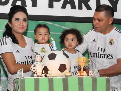 Meriahnya Pesta Bola di Ultah Anak Kedua KD dan Raul Lemos