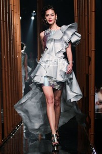 Arantxa Adi Collections 2014 The V.I.P.s. ABSOLUT Country of Sweden ELYX at Grand Balroom Hotel Kempinski. 11 Desember 2013. Jakarta. [Foto: Mohammad Abduh/Wolipop]