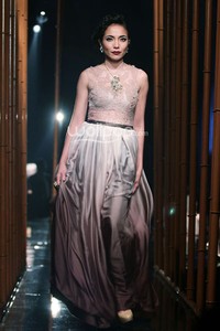 Arantxa Adi Collections 2014 The V.I.P.s. ABSOLUT Country of Sweden ELYX at Grand Balroom Hotel Kempinski. 11 Desember 2013. Jakarta. [Foto: Mohammad Abduh/Wolipop]