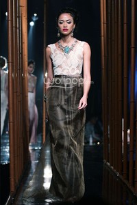 Arantxa Adi Collections 2014 The V.I.P.s. ABSOLUT Country of Sweden ELYX at Grand Balroom Hotel Kempinski. 11 Desember 2013. Jakarta. [Foto: Mohammad Abduh/Wolipop]