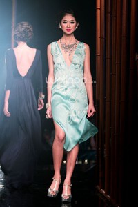 Arantxa Adi Collections 2014 The V.I.P.s. ABSOLUT Country of Sweden ELYX at Grand Balroom Hotel Kempinski. 11 Desember 2013. Jakarta. [Foto: Mohammad Abduh/Wolipop]