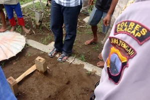 Lagi, Dua Makam Bayi di Cilacap Dibongkar Pencuri