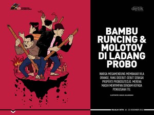 Bambu Runcing & Molotov di Ladang Probo