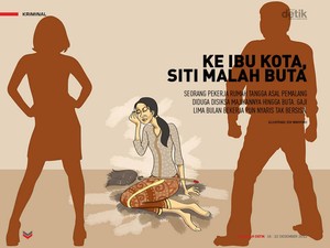 Ke Ibu Kota, Siti Malah Buta