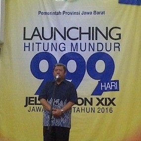 Jadi Tuan Rumah, Jabar Launching 999 Hari Menuju PON XIX-2016