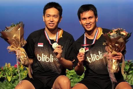 Hendra/Ahsan Jadi Juara, Tommy Kalah dari Lee Chong Wei