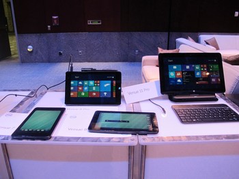 Lantas berapa harganya, Dell Venue 7 dibanderol USD 149,99, Venue 8 USD 179,99, Venue 8 Pro USD 299,99, dan Venue 11 Pro dilabeli USD 499,99.