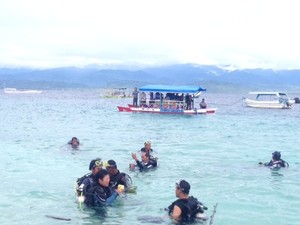 Diving di Tanjung Karang, Ini Pujian Menparekraf