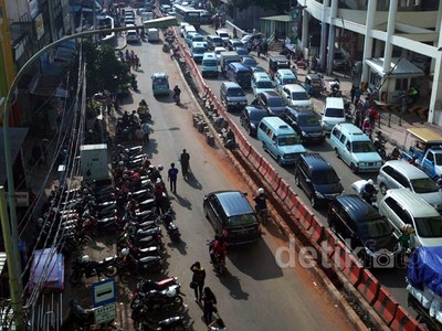Tanah Abang Kembali Macet
