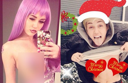 5 Foto Terliar Miley Cyrus di Twitter