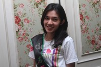 Dini saat ditemui di kawasan Pondok Indah, Jakarta Selatan, Sabtu (14/12/2013). Gus Mun/detikHOT.