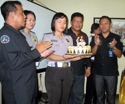 HUT Trans Media ke 12 di Surabaya Juga Meriah