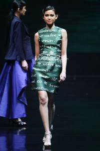 Billy Tjong, Fall/Winter 2014 The Beauty From Within Hope Worldwide Indonesia at Ballroom Hotel Borobudur. 12 Desember 2013. Jakarta. [Foto: Mohammad Abduh/Wolipop]