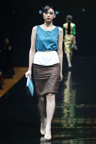 Billy Tjong, Fall/Winter 2014 The Beauty From Within Hope Worldwide Indonesia at Ballroom Hotel Borobudur. 12 Desember 2013. Jakarta. [Foto: Mohammad Abduh/Wolipop]