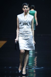 Billy Tjong, Fall/Winter 2014 The Beauty From Within Hope Worldwide Indonesia at Ballroom Hotel Borobudur. 12 Desember 2013. Jakarta. [Foto: Mohammad Abduh/Wolipop]