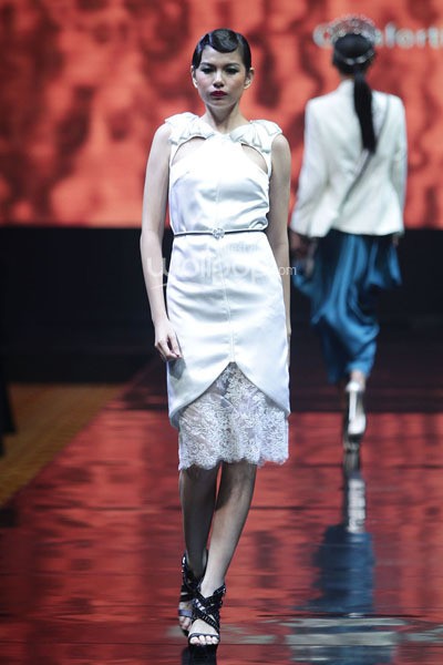 Billy Tjong, Fall/Winter 2014 The Beauty From Within Hope Worldwide Indonesia at Ballroom Hotel Borobudur. 12 Desember 2013. Jakarta. [Foto: Mohammad Abduh/Wolipop]