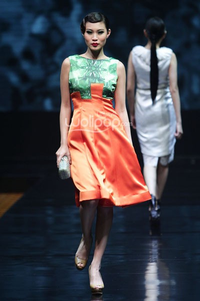 Billy Tjong, Fall/Winter 2014 The Beauty From Within Hope Worldwide Indonesia at Ballroom Hotel Borobudur. 12 Desember 2013. Jakarta. [Foto: Mohammad Abduh/Wolipop]