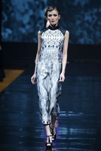 Billy Tjong, Fall/Winter 2014 The Beauty From Within Hope Worldwide Indonesia at Ballroom Hotel Borobudur. 12 Desember 2013. Jakarta. [Foto: Mohammad Abduh/Wolipop]