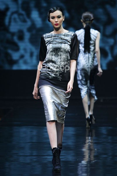 Billy Tjong, Fall/Winter 2014 The Beauty From Within Hope Worldwide Indonesia at Ballroom Hotel Borobudur. 12 Desember 2013. Jakarta. [Foto: Mohammad Abduh/Wolipop]