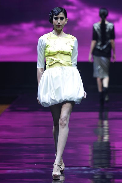 Billy Tjong, Fall/Winter 2014 The Beauty From Within Hope Worldwide Indonesia at Ballroom Hotel Borobudur. 12 Desember 2013. Jakarta. [Foto: Mohammad Abduh/Wolipop]