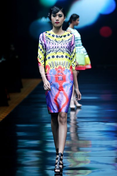 Billy Tjong, Fall/Winter 2014 The Beauty From Within Hope Worldwide Indonesia at Ballroom Hotel Borobudur. 12 Desember 2013. Jakarta. [Foto: Mohammad Abduh/Wolipop]