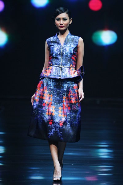 Billy Tjong, Fall/Winter 2014 The Beauty From Within Hope Worldwide Indonesia at Ballroom Hotel Borobudur. 12 Desember 2013. Jakarta. [Foto: Mohammad Abduh/Wolipop]