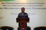 Diskusi Quo Vadis Pembaharuan Hukum Pidana