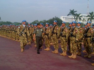 Panglima TNI Sambut Kepulangan 1.168 Pasukan Kontingen Garuda dari Lebanon