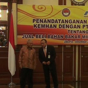 Pertamina Siaga Pasok BBM Untuk Alat Tempur RI