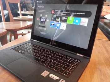 Lenovo Yoga 2 Pro juga menghadirkan sejumlah improvisasi seperti resolusi layar yang meningkat signifikan hingga 3200x1800 pixel atau yang oleh Lenovo diberi sebutan QHD+