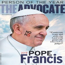 Majalah Gay AS Pilih Paus Fransiskus sebagai Person of The Year