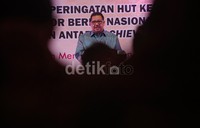 Ketua LKBN Antara Syaiful Hadi memberikan kata sambutan.