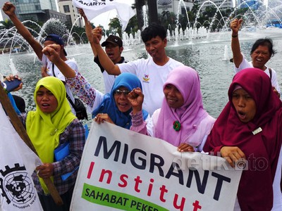 Aksi Perlindungan Buruh Migran