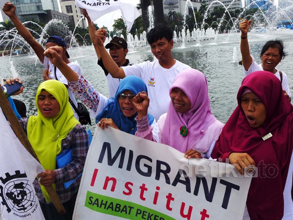 Aksi Perlindungan Buruh Migran