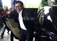 Pramono tiba di gedung KPK, Jakarta. Lamhot Aritonang/detikFoto.