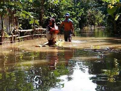 Waspadai Banjir Dampak Luapan Bengawan Solo Hingga Januari 2014
