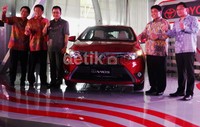 Vios diperkenalkan di Pabrik Toyota Karawang 2, Kawasan Industri Karawang Internasional Industrial City (KIIC), Jawa Barat.