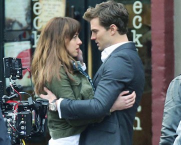 Foto: Mengintip Syuting Film dari Novel Erotis Fifty Shades of Grey