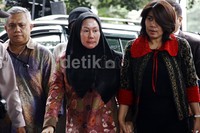 Politisi Golkar itu tak mau berkomentar apa pun. Lamhot Aritonang/detikFoto.
