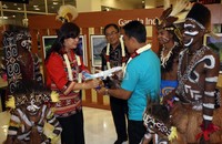 'Enjoy Papua & Beyond' merupakan pameran yang menawarkan dan mempromosikan tiket penerbangan Garuda Indonesia dengan harga menarik ke berbagai destinasi eksotis di Indonesia Timur.