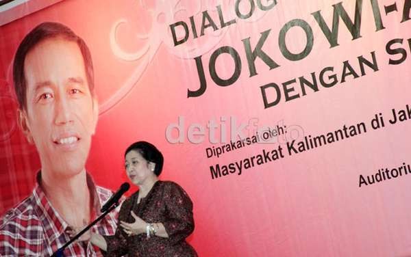 Jokowi: Bu Mega Gagal Menggemukkan Saya