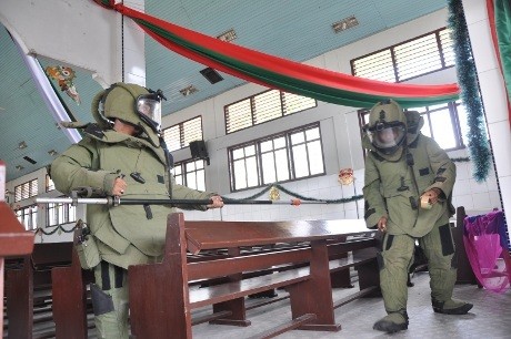 Jelang Pergantian Tahun, TNI Gelar Simulasi Penanganan Bom