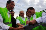 Jokowi-Hatta Naik TransJakarta Bareng