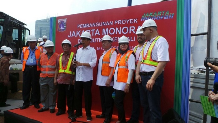 Apa Kabar Proyek Monorel DKI? Ini Jawaban Jokowi