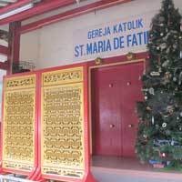 Gereja Maria de Fatima, Gereja Di Rumah Juragan Tionghoa