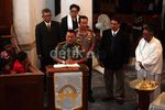Kapolri dan Panglima TNI Tinjau Gereja Immanuel
