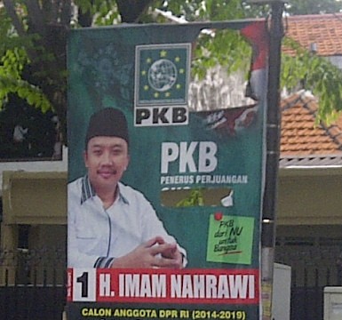 Gambar Gus Dur di Baliho Dirobek, Sekjen PKB Kecewa