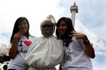 Seram! Ada Pocong dan Kuntilanak di Monas