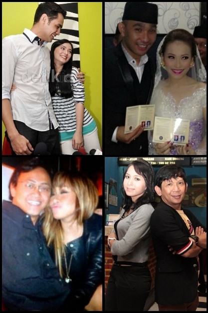 10 Pasangan Seleb yang Menikah Diam-diam 